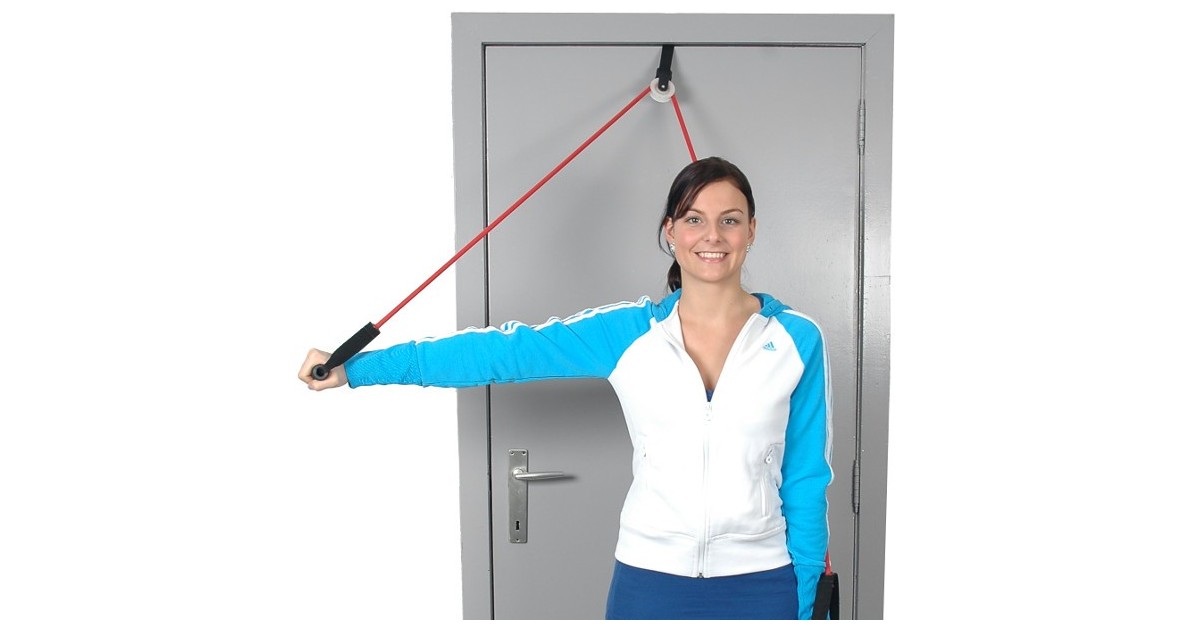 Tροχαλία ασκήσεων με ελαστικό σωλήνα msd -Είδη φυσικοθεραπείας αποκατάστασης