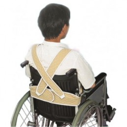 Ζώνη ασφαλείας - γιλέκο αναπηρικού αμαξιδίου -Εξαρτήματα - αξεσουάρ αμαξιδίων