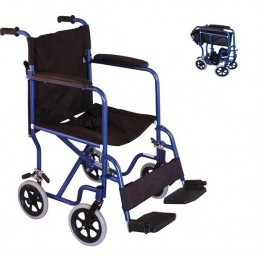 Αμαξίδιο μεταφοράς και φρένα συνοδού -Αναπηρικά αμαξίδια ενηλίκων απλού τύπου