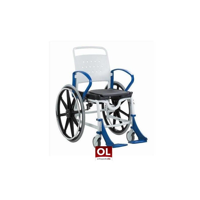 Αναπηρικό αμαξίδιο μπάνιου με εργονομικό κάθισμα Rebotec Genf -Αμαξίδια απλού τύπου