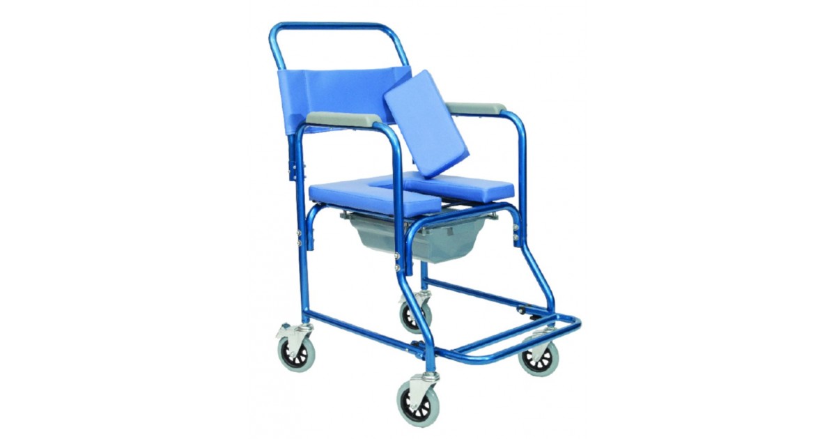 Αναπηρικό αμαξίδιο μπάνιου με δοχείο -Αμαξίδια τουαλέτας-μπάνιου