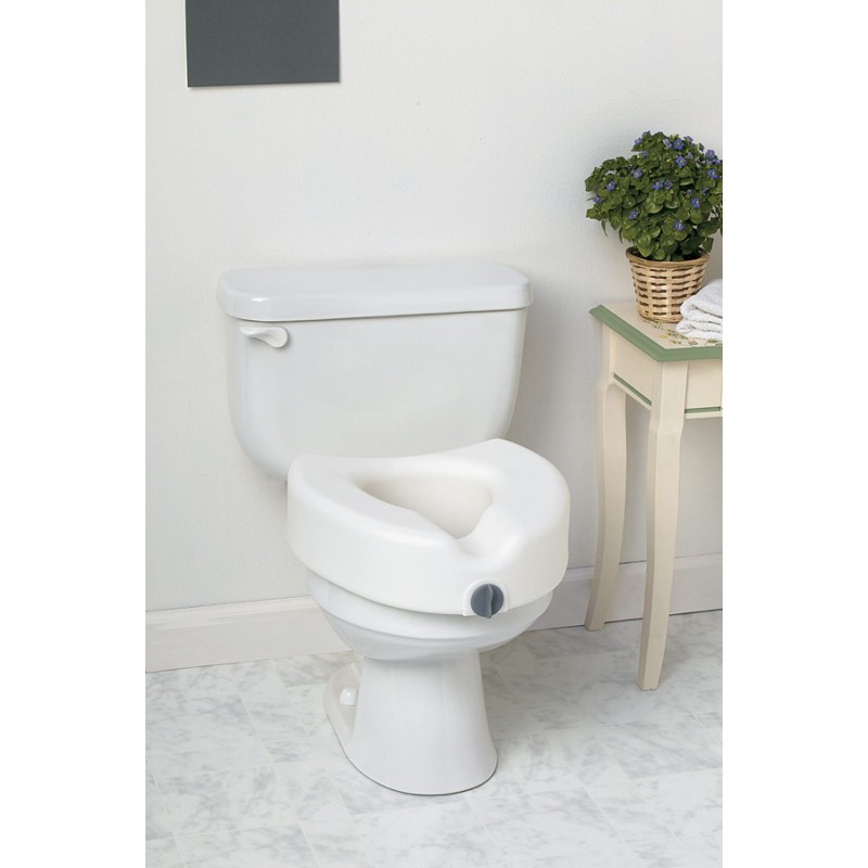 Ανυψωτικό τουαλέτας με εμπρόσθιο σφιχτήρα -Βοηθήματα μπάνιου τουαλέτας