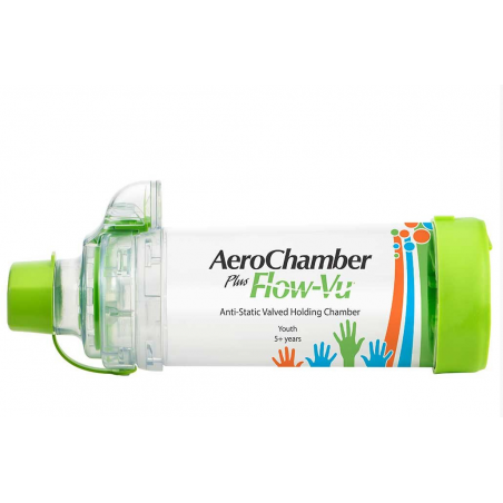 Aerochamber με επιστόμιο (5+ ετών) -Αεροθάλαμοι εισπνοών Aerochamber