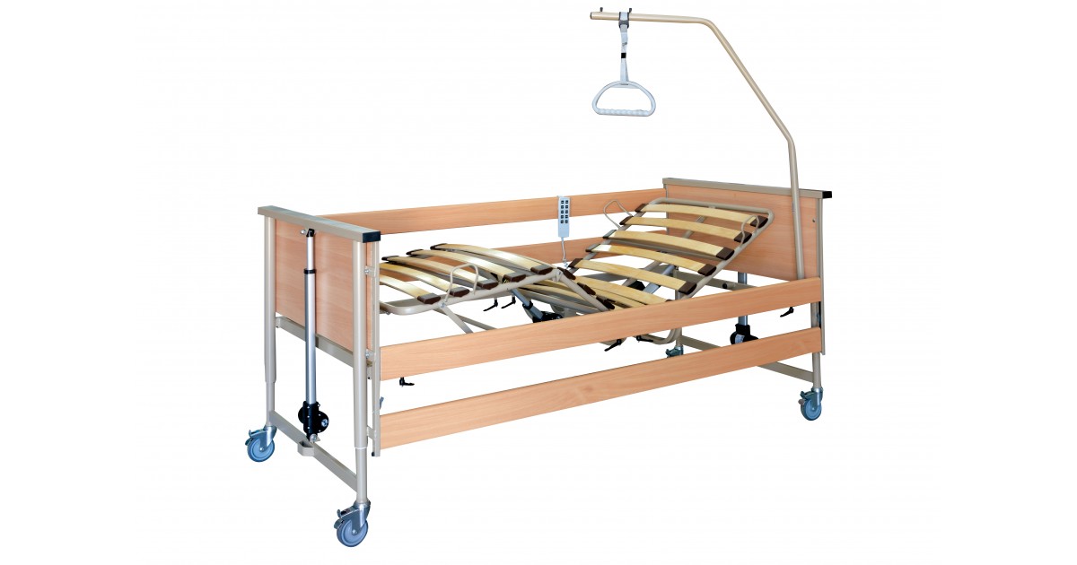 Ηλεκτρικό κρεβάτι νοσοκομειακό ξύλινο OL 504W -Ηλεκτρικά κρεβάτια