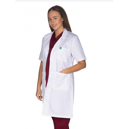 Ιατρική ποδιά γυναικεία κοντό μανίκι -αρχική