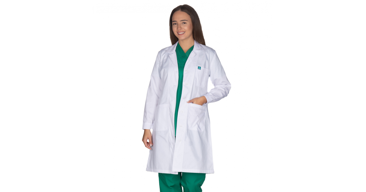 Ιατρική ποδιά γυναικεία μακρύ μανίκι -αρχική