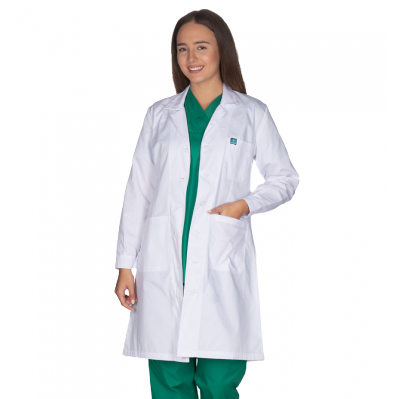 Ιατρική ποδιά γυναικεία μακρύ μανίκι -αρχική